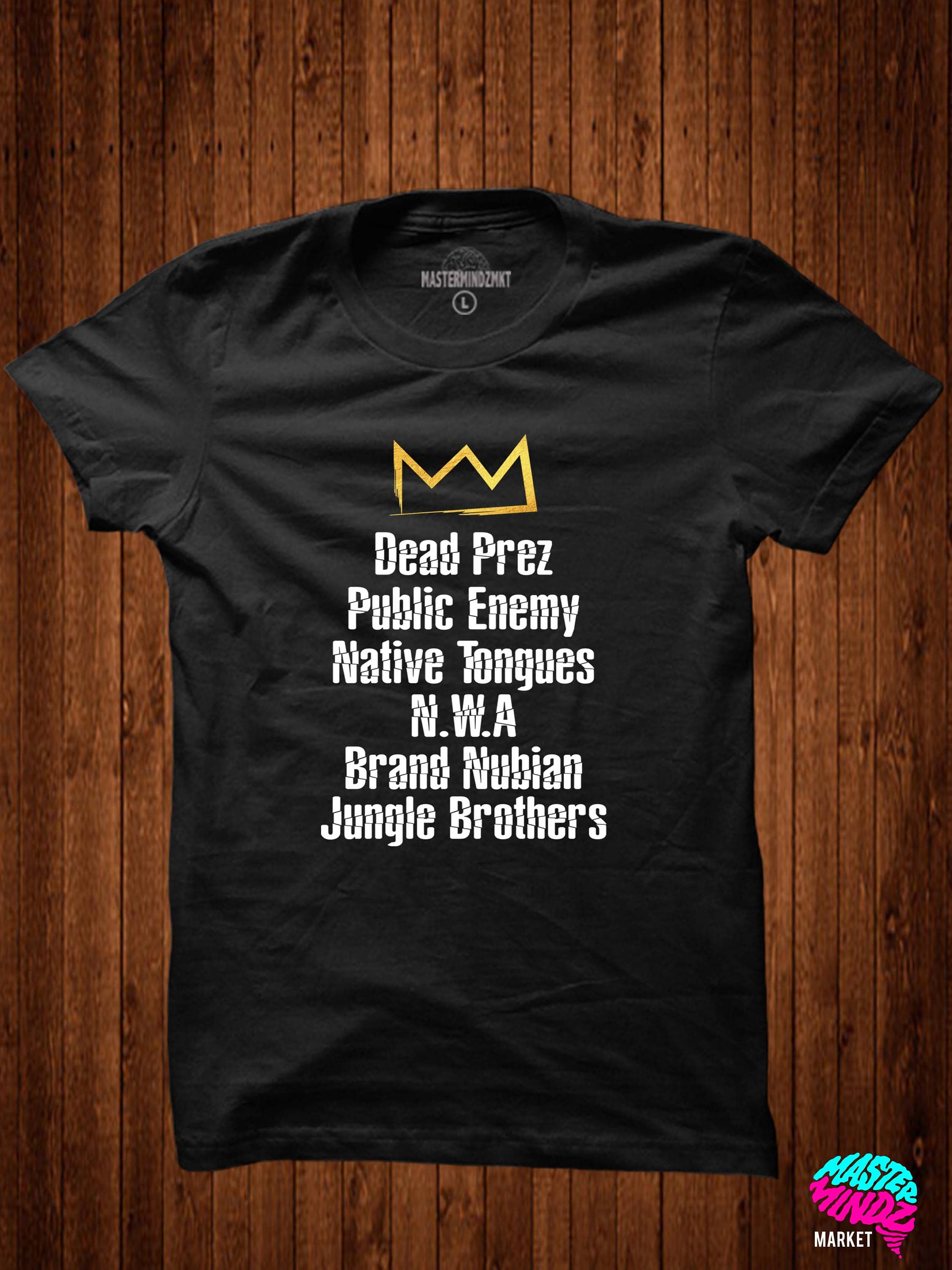 Black Rapper Tee Popular Black 90's Rappers Tee| Black History Month, Black Lives Matter ...