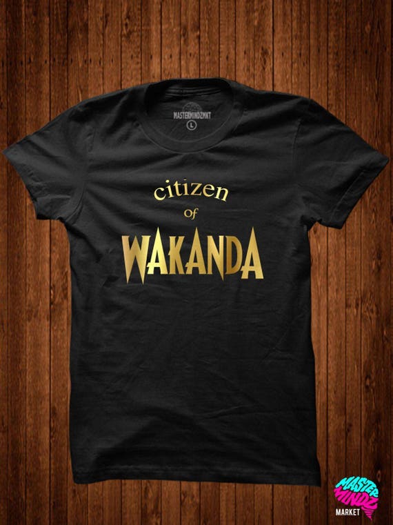 Camiseta Wakanda Pantera Negra Camiseta Wakanda Pantera Negra