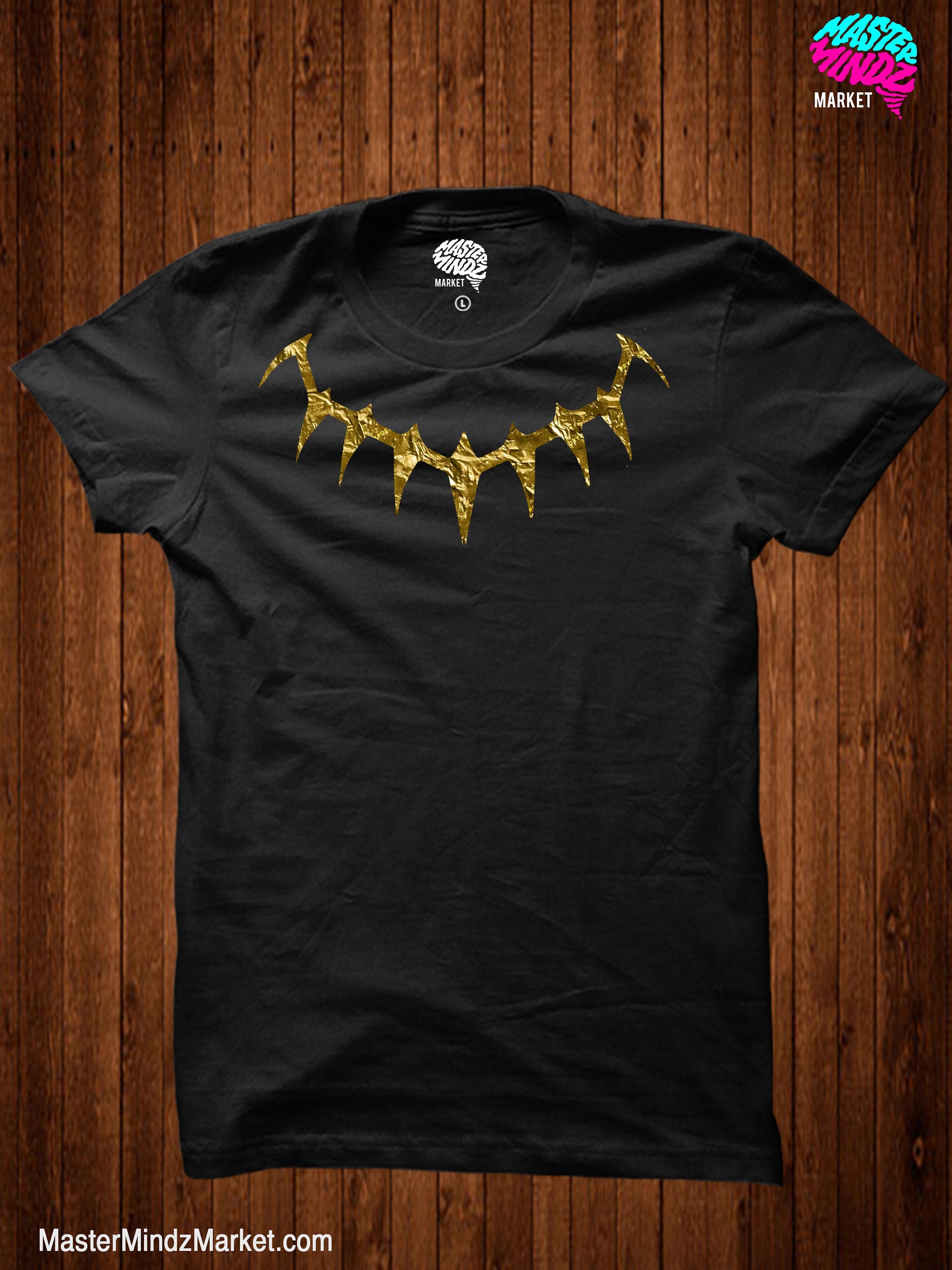 Black Panther Necklace T-shirt, Wakanda Necklace Shirt, King T'challa necklace T-shirt, Wakanda Forever, Black Panther 2 Shirt