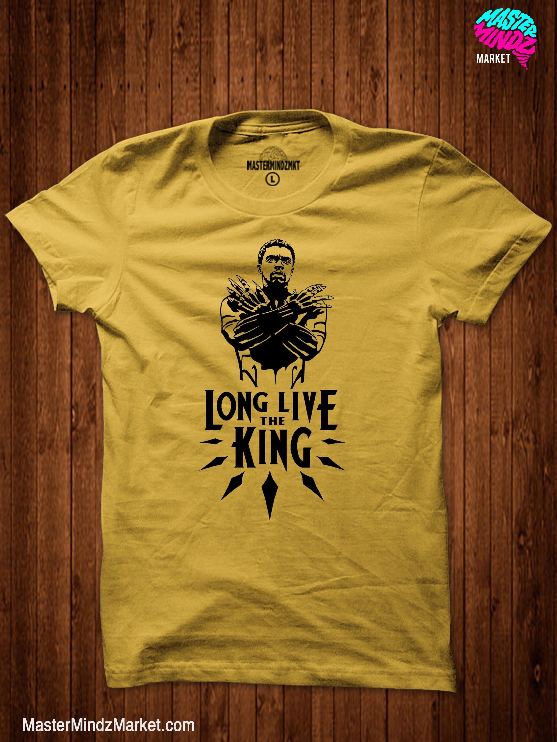 Long Live the King t-shirt, Chadwick Boseman Shirt, T'challa Shirt