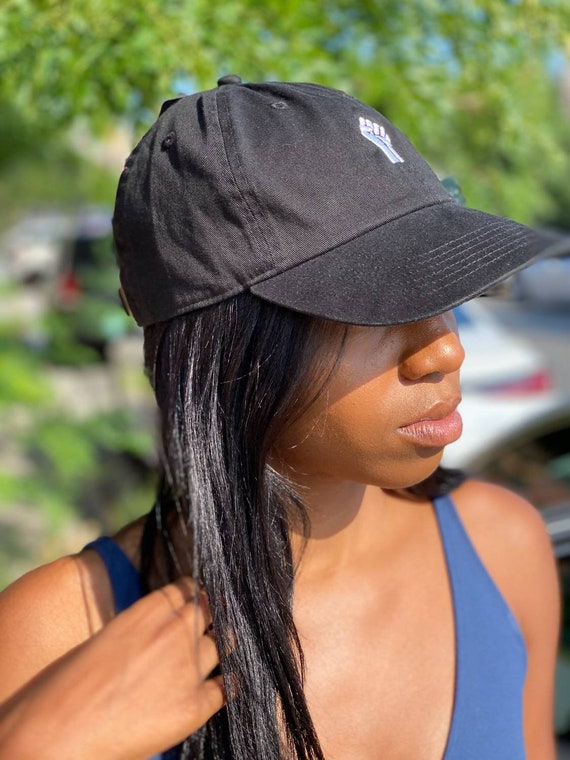 Power Fist Cap Dad Hat Black 