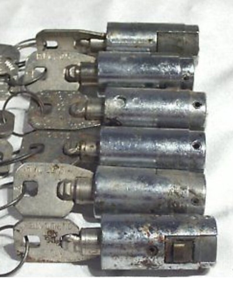 How to drill lock to get open with ace vending machine Lock Etsy