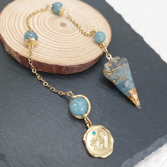 Pendule divinatoire "Gaïa", Douceur et Intuition maternelle