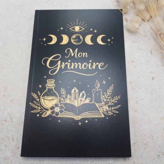 Carnet mystique vierge Mon Grimoire
