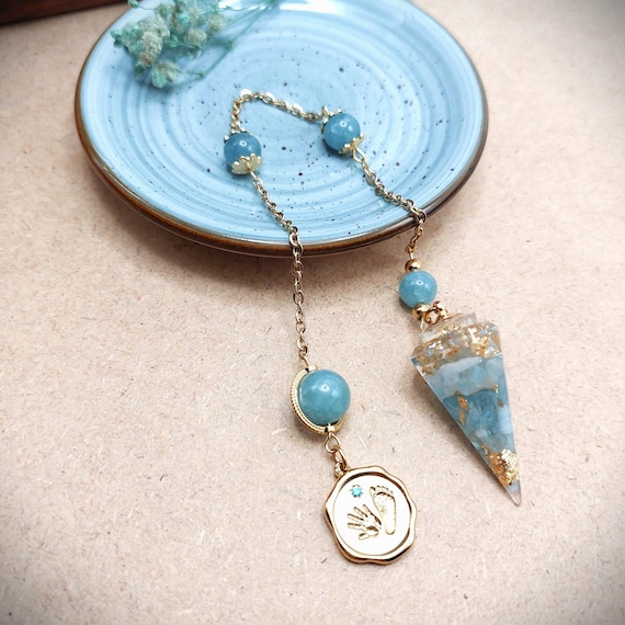 Pendule divinatoire "Gaïa", Douceur et Intuition maternelle