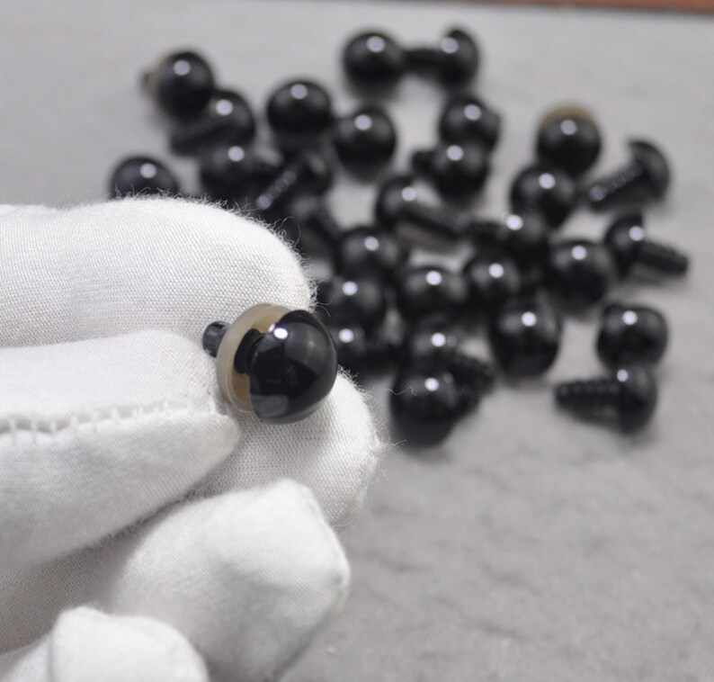 12mm Black Toy Eyes,Black Doll Eyes,Black Animal Eyes,Black Plush Eyes