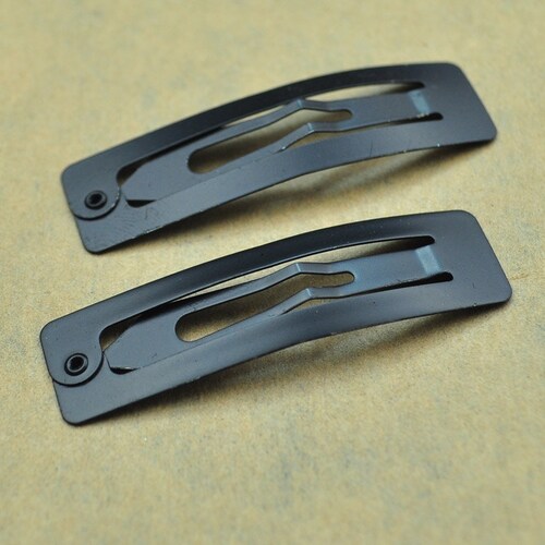 Metal Hair Snap Clips50pcs Black Square Snap Hair Clips 48mm - Etsy Metal Hair Snap Clips50pcs Black Square Snap Hair Clips 48mm - Etsy