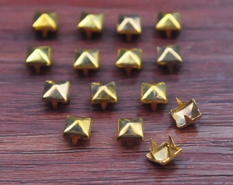 200 rivets pyramidaux en métal pour accessoires décoratifs de vêtements