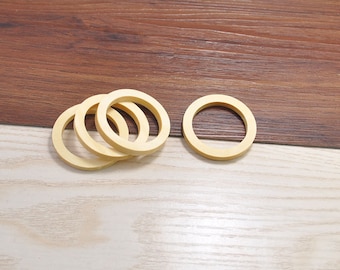 20st hout ambachtelijke, holle uit houten ringen accessoires, ring vorm houten hanger, art supplies, ring ambachtelijke, framing levert 40mm