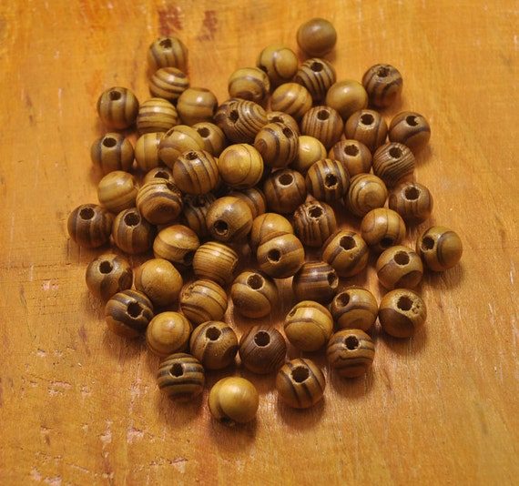 200 Holzperlen Dunkelbraun – 6 Mm, Runde Perlen Für Schmuck & DIY Basteln