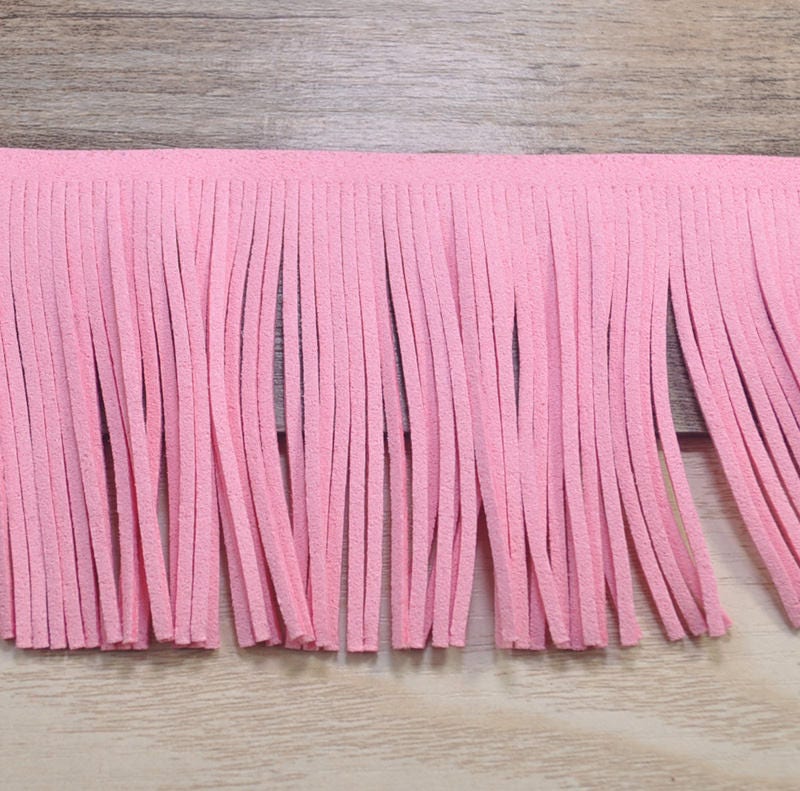 3.07'' Long Fringe TrimsFaux Suede Fringe Trims Etsy