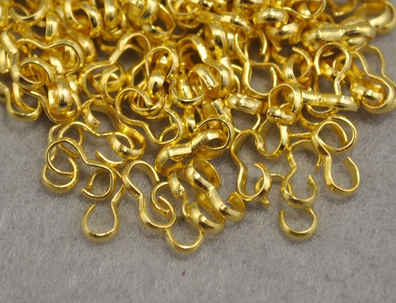 300pcs Gold Color Brass 8 Shaped / 3 Shaped Small Chain | Etsy