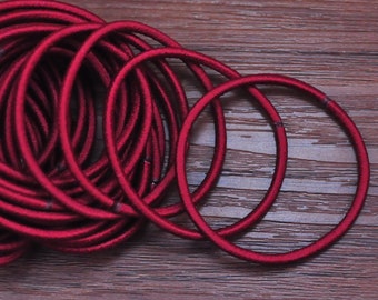 50stk elastische Schnur--Sherry Haar elastische Schnur, Haar bindet, Pferdeschwanz Inhaber elastisch 2mm