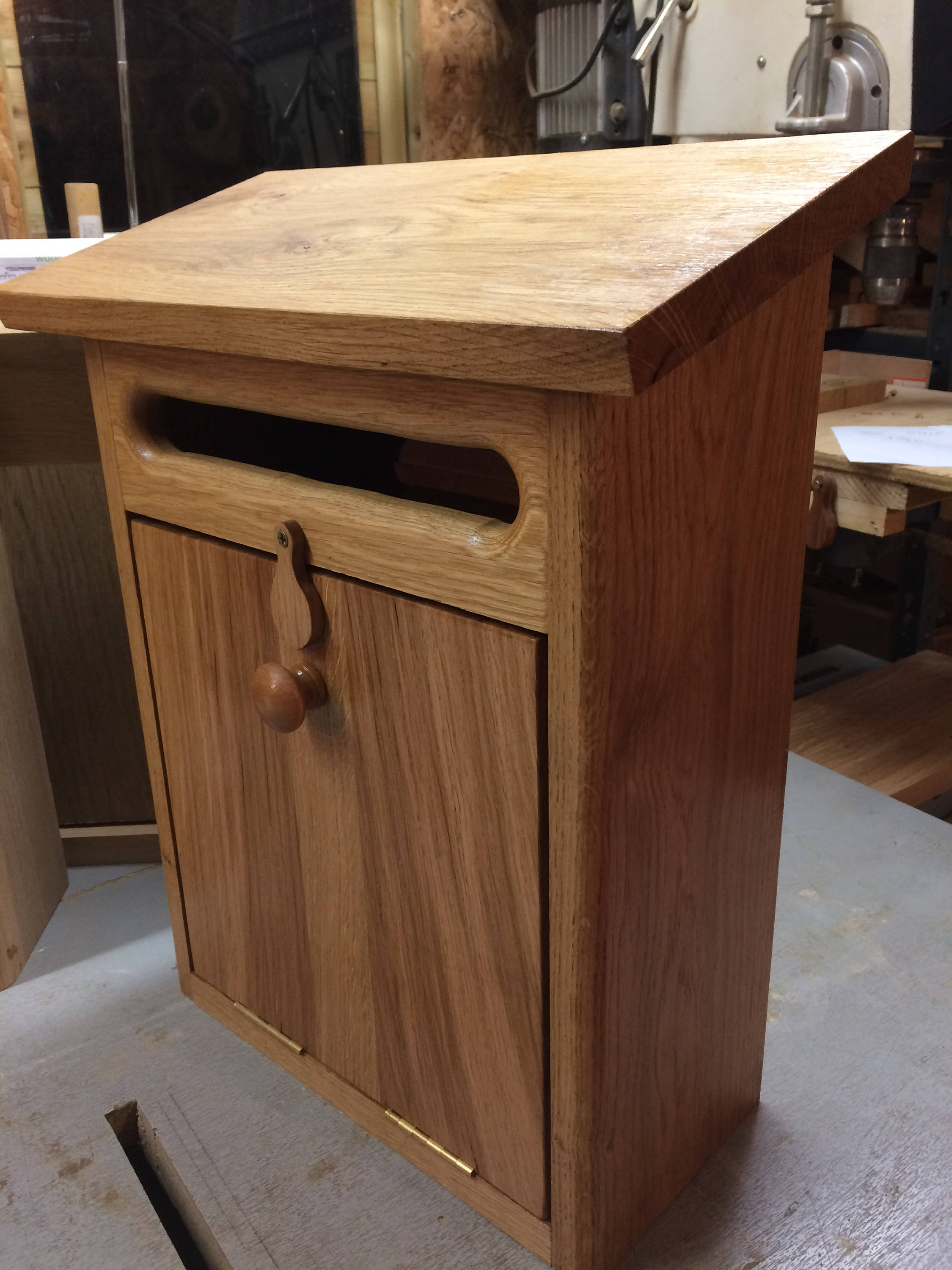 Large Oak Letter Box. Etsy UK