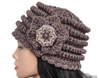 Bucket hat crochet patterns, Crochet beanie pattern, Winter hat