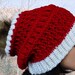 Pom Pom hat Santa hat adult Christmas Hat pattern Red Christmas hat Crochet Santa hat Fur Pom Easy Winter Crochet Pattern Chunky hat pattern