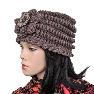 Bucket hat crochet patterns, Crochet beanie pattern, Winter hat image 7