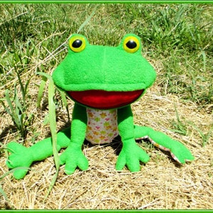 Cute Frog Sewing Pattern, Rag Doll, Plush Pattern - Etsy