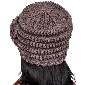 Bucket hat crochet patterns, Crochet beanie pattern, Winter hat image 3