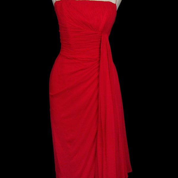 Red Gown - Etsy