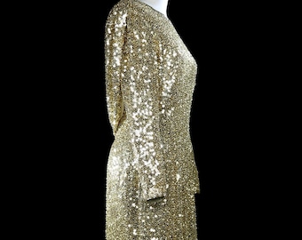 slim fit dress slacks Xander Sequin Mini Dress main image 1