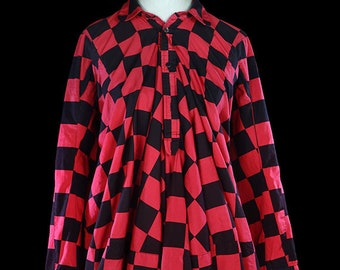 Junya Watanabe, Comme Des Garcons Shirt Dress, Avant Garde, Red