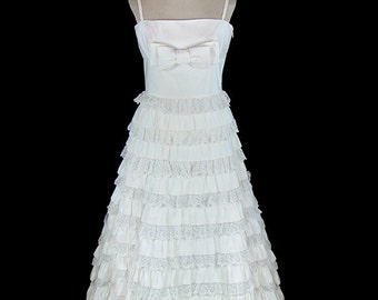 Loris Azzaro Evening Gown Or Wedding Dress Ivory White Beaded Etsy