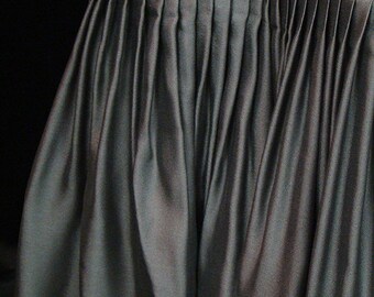 Jupe Vintage Pierre Cardin Années 80 - Laine/angora Bleue Taille 36 Neuve Avec étiquettes - Made In Italy