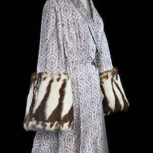 1930s Coat, Art Deco Robe Dressing Gown, Antique Opera Fur Big Huge ...