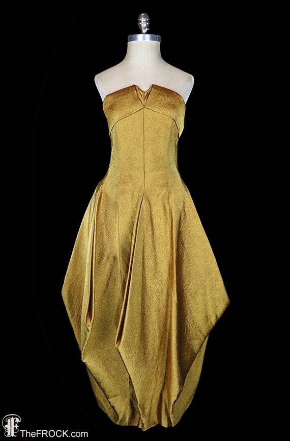 Krizia dress, 1980s avant garde, origami pleats, … - image 1