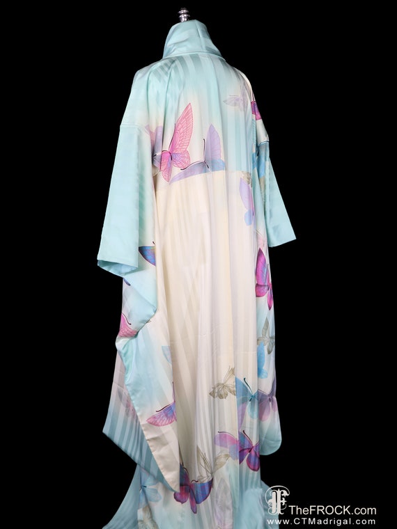 GUY LAROCHE french couture kimono, vintage furiso… - image 6