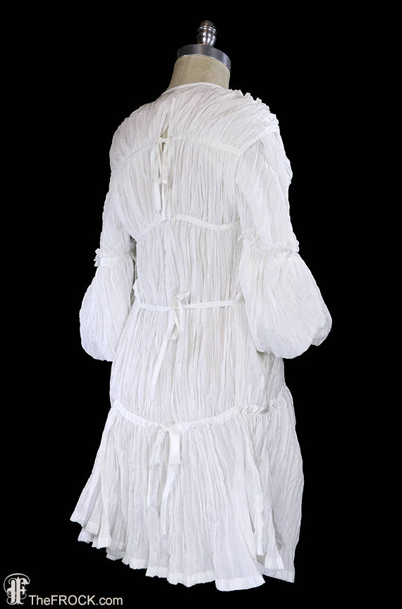 Junya Watanabe, Comme Des Garcons Dress, Avant Garde, White Ivory