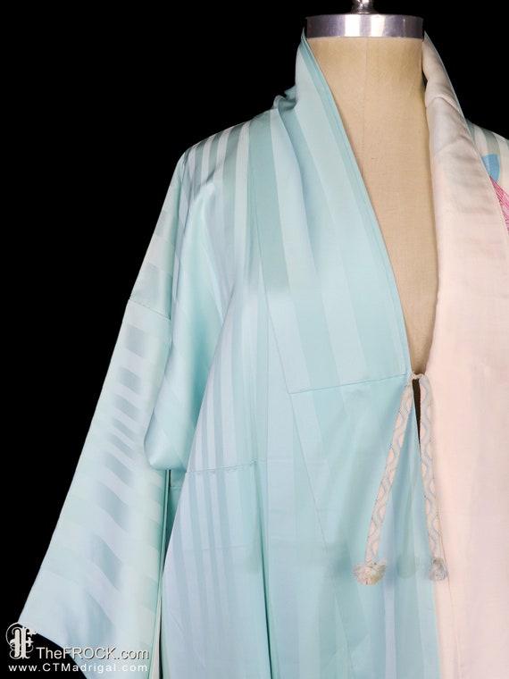 GUY LAROCHE french couture kimono, vintage furiso… - image 8