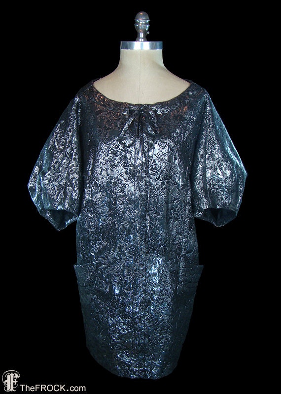 gunmetal blue dress Lara Style 29075 Two-Piece Beaded Gown