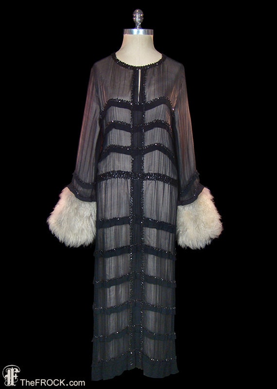 art deco flapper dress