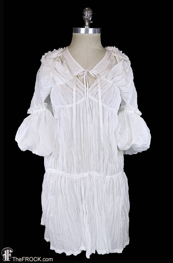 Watanabe Comme Des Dress Avant Garde White - Etsy Hong Kong