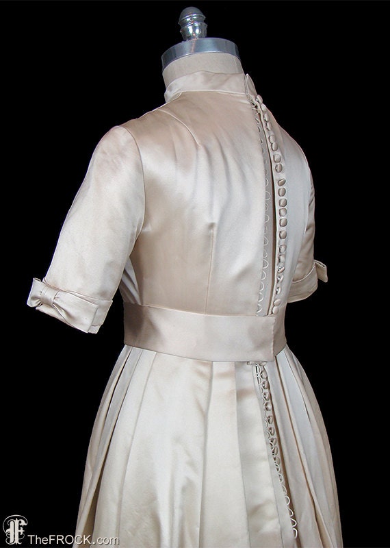 Balenciaga Wedding Dress Ivory Silk 