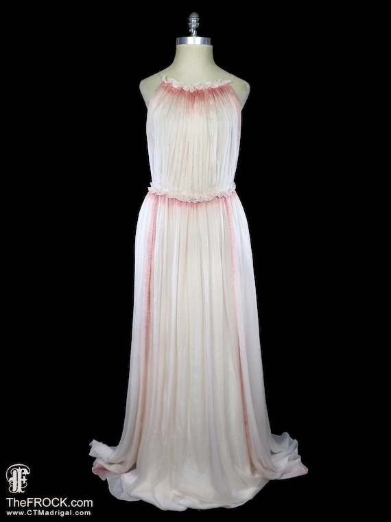 Backless Alberta Ferretti grecian goddess gown, iv