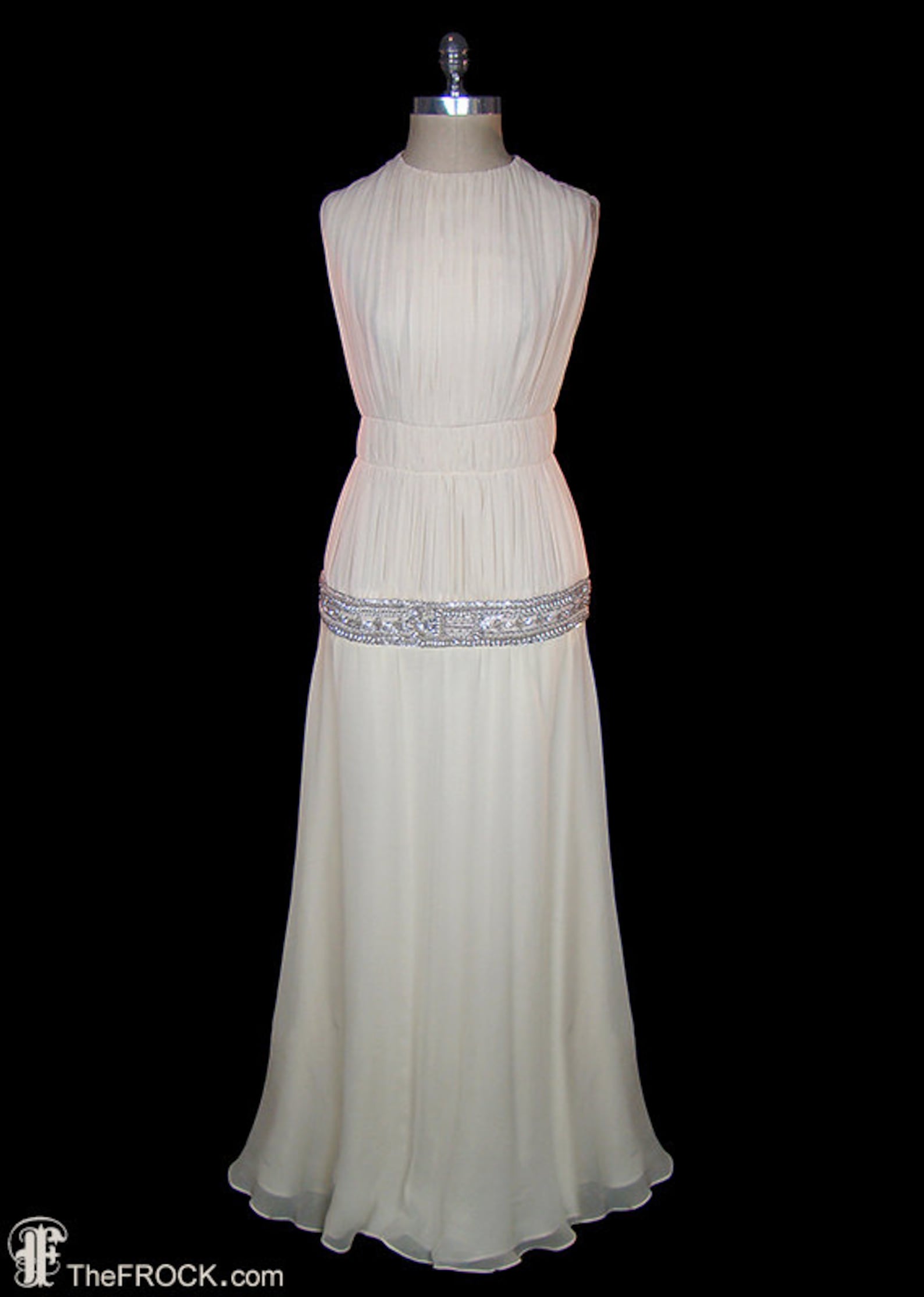 Ethereal Elegance Crystal Georgette Gowns