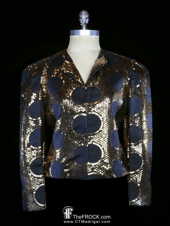 Sheer black hotsell evening jacket