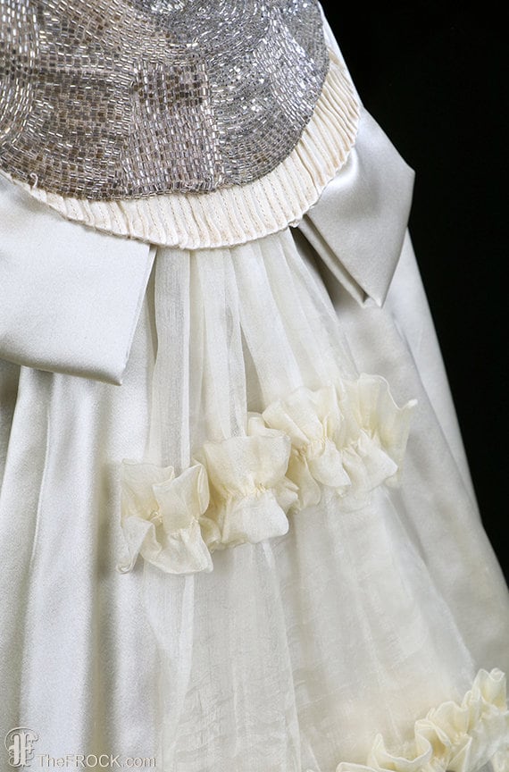 Antique Flapper Era Dress Heavily Beaded Silk Wedding or | Etsy