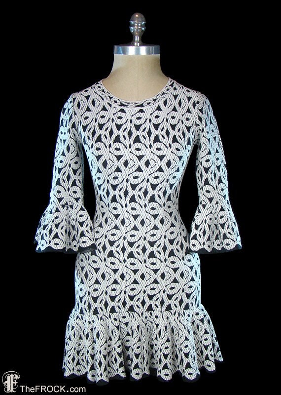 alaia black and white dress The Earl Striped Dress Shirt by Steven main image 0