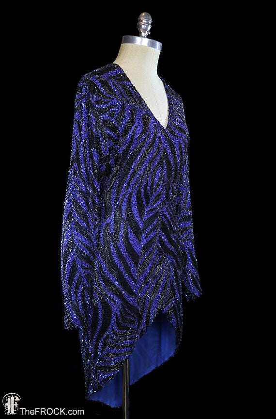 Bob Mackie Vintage Beaded Dress Heavily Beaded Couture Dress - Etsy