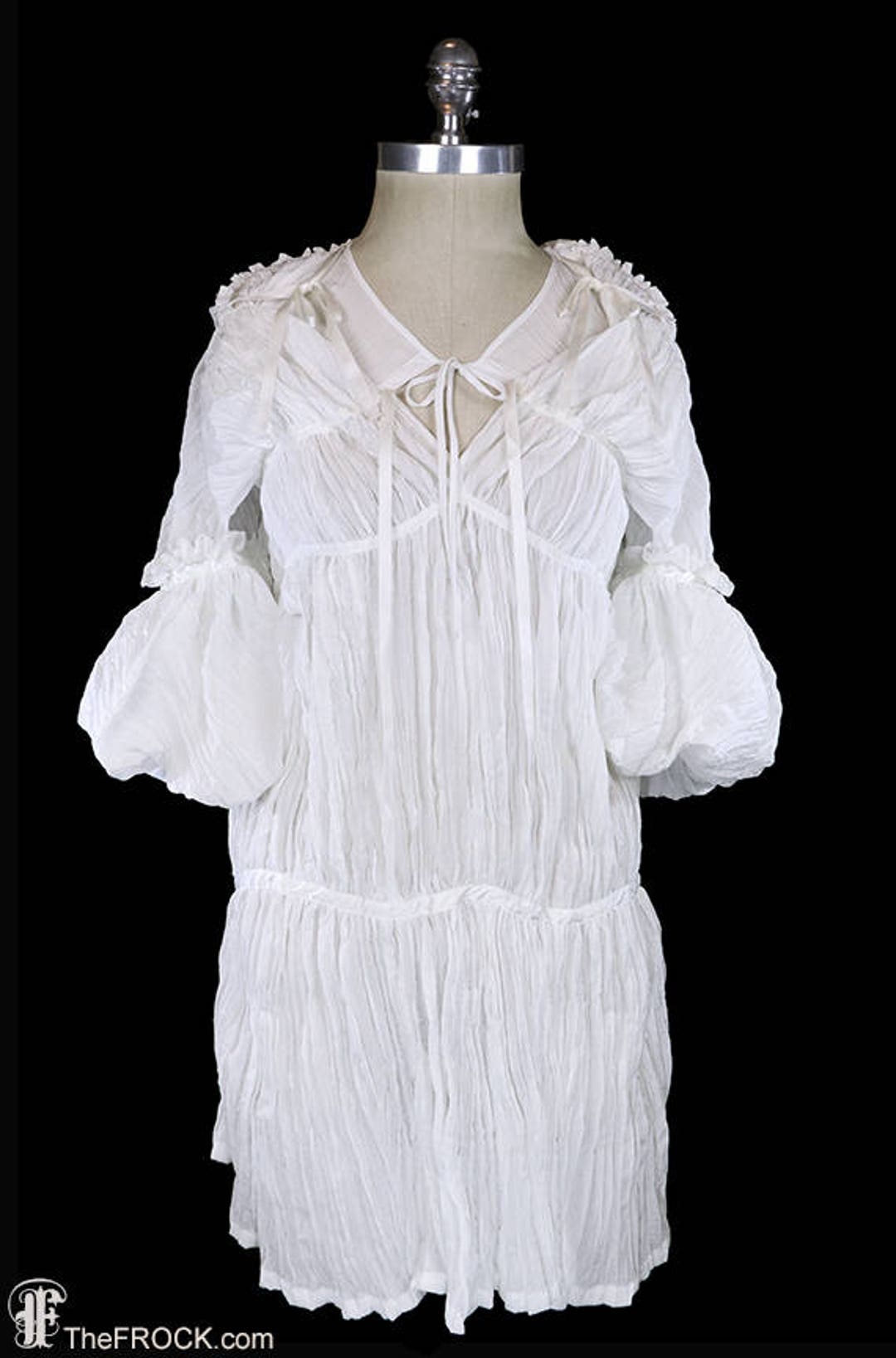 Junya Watanabe, Comme Des Garcons Dress, Avant Garde, White Ivory