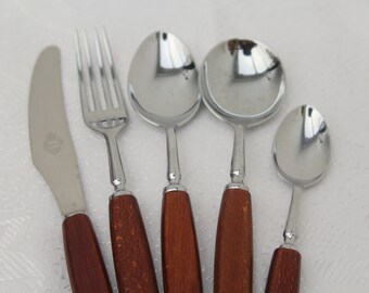 *NEW Corelle 12-pc SAND ART FLATWARE SET Regent Sheffield Forks Knives Spoons
