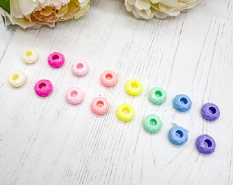 Macron Pastel Large Hole Beads