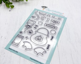 NEW Spooky Snacks Stamps