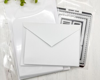A7 Cardbases and envelopes pack of 10