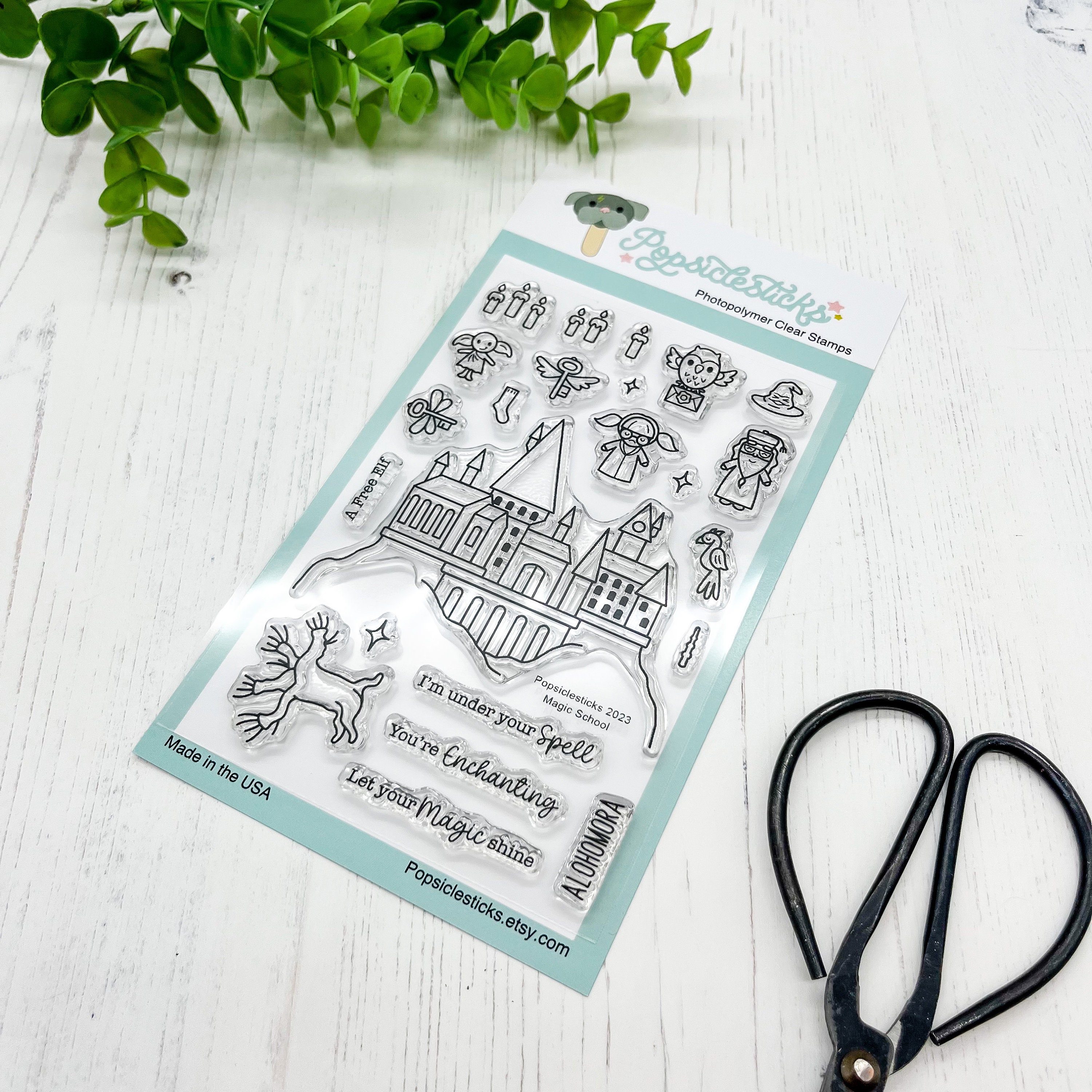 International Magic School Stamps