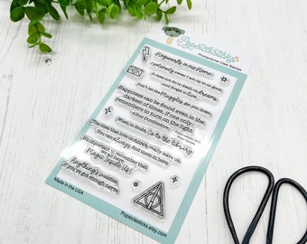 Magic Quotes Stamps